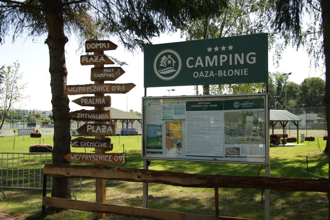 Camping Oaza Blonie Kornik Domki Standard - 3 Pokoje Exteriör bild